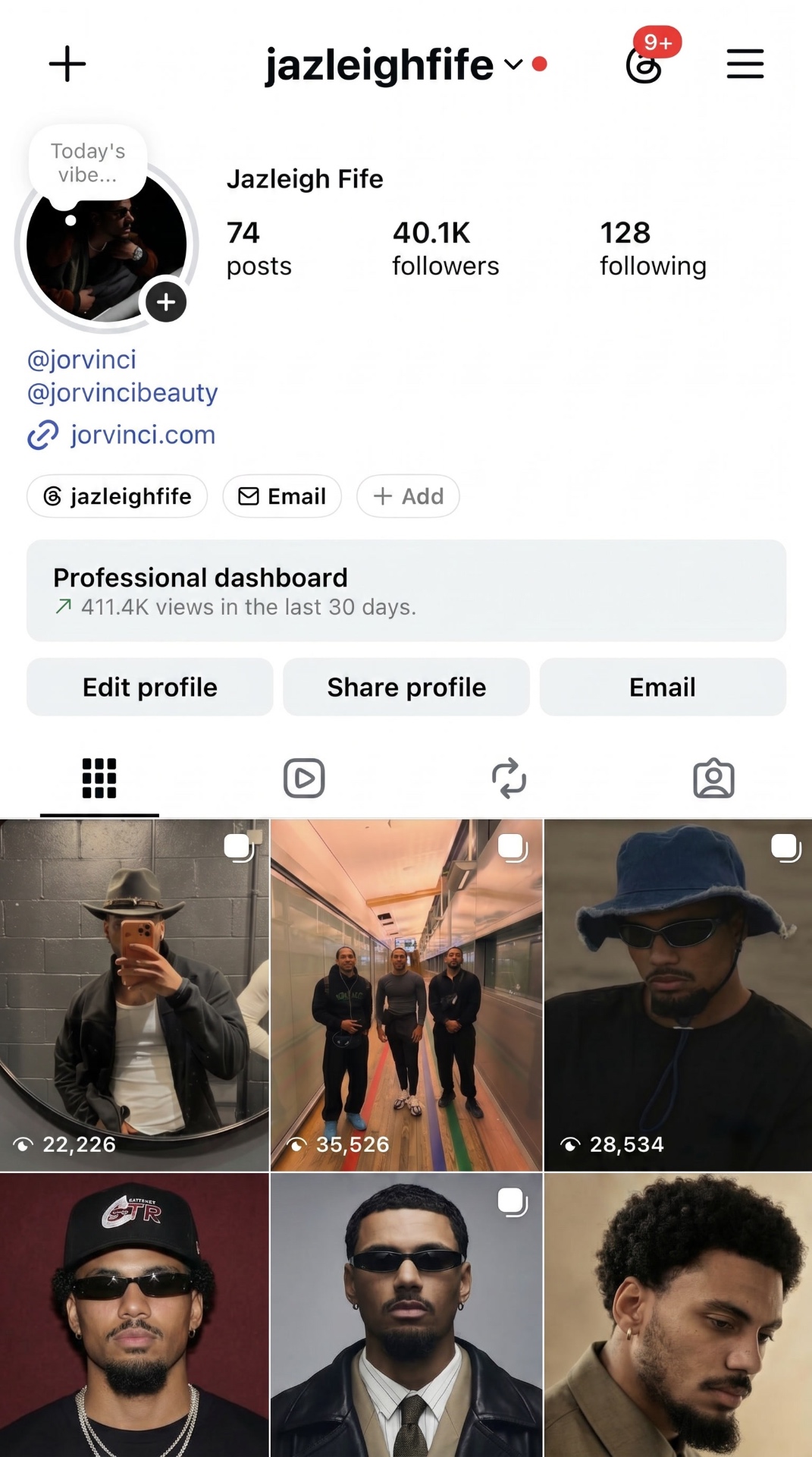 Jazleigh Instagram profile